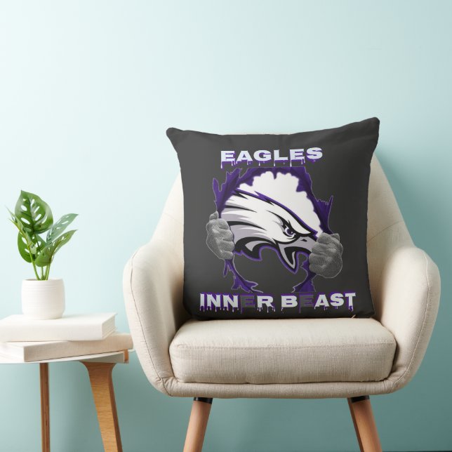 EAGLES INNER BEAST THROW PILLOW (Chair)