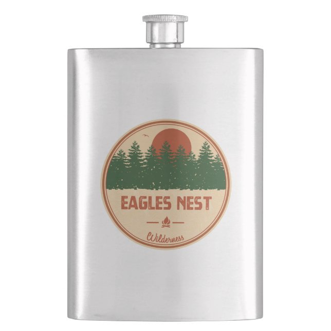 Eagles Nest Wilderness Colorado Flask (Front)