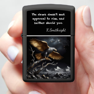 Eagle's Rise: Forge Metal Freedom Zippo Lighter