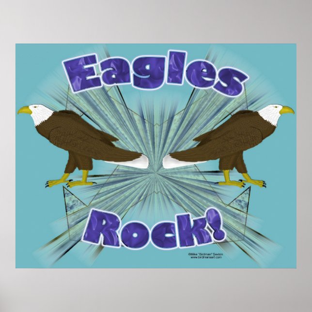 Eagles Rock! Poster (Front)