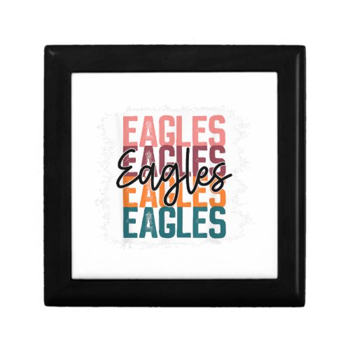 Eagles School Sports Fan Team Spirit  Gift Box