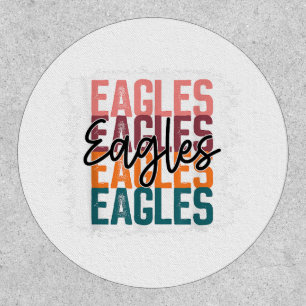 Eagles School Sports Fan Team Spirit Patch