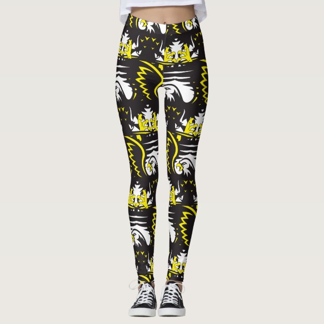 Eagles Sports Football Basketball Baseball Legging (Front)
