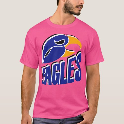 Eagles Sports Team blue amp gold T_Shirt