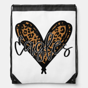 Eagles Teacher Student School Sports Fan Team Spir Drawstring Bag