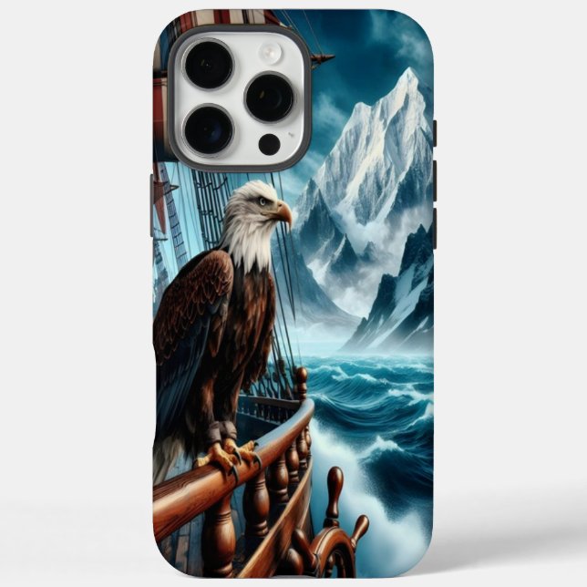 Eagle's View From The Ship Case-Mate iPhone Case (Back)