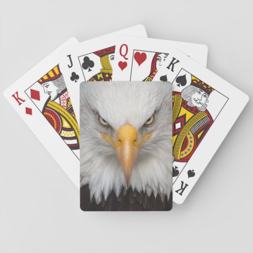 Eagles Watch Poker Cards