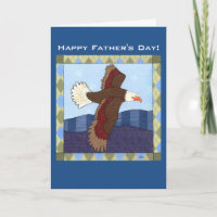 Eagles Wings Father's Day Card