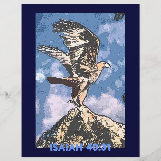 Eagles Wings - Isaiah 40:31 (Front)