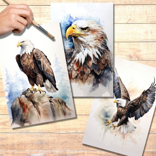 Eagles WrappingDecoupage Paper