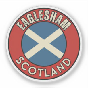 Eaglesham, Scotland Sticker