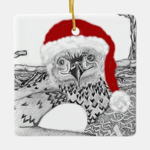 Eaglet E9 and Eggbert Christmas Ornament