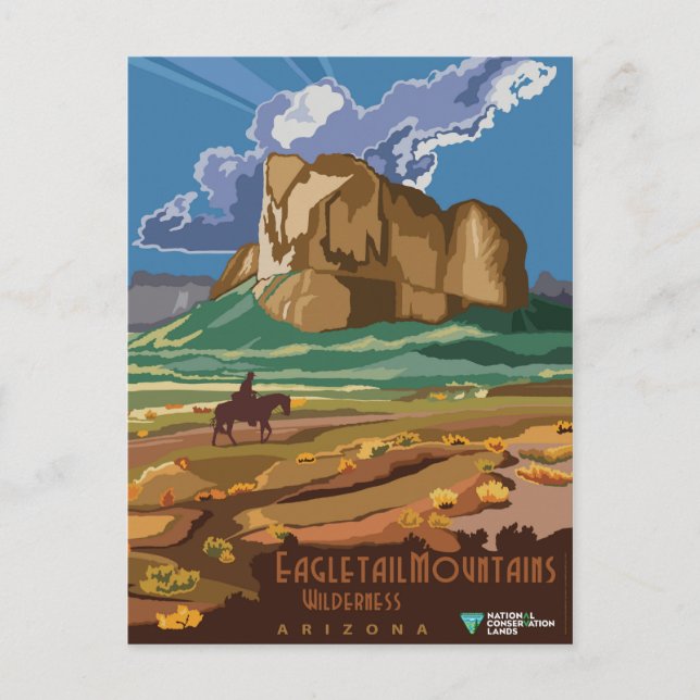 Eagletail Mountains Postcard (Front)