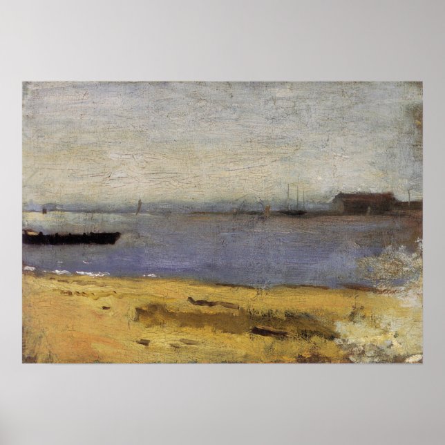 Eakins - Delaware River Scene 1881 Poster (Front)