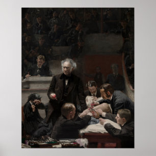 Eakins - Dr. Samuel D. Gross (The Gross Clinic) Poster