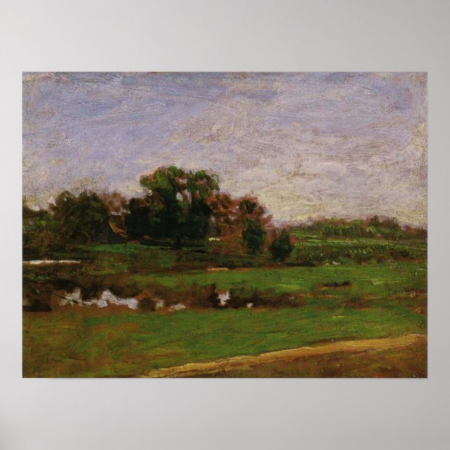 Eakins - Study For The Meadows Poster (Front)