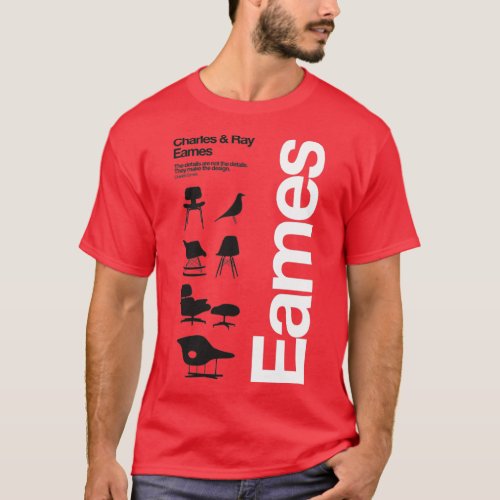 Eames Chairs Collections T_Shirt