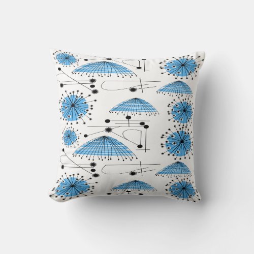 Eames Inspired Pillow Design Mid Century Atomic