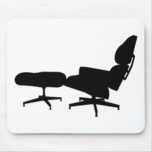 Eames Lounge Chair  Ottoman Mouse Pad