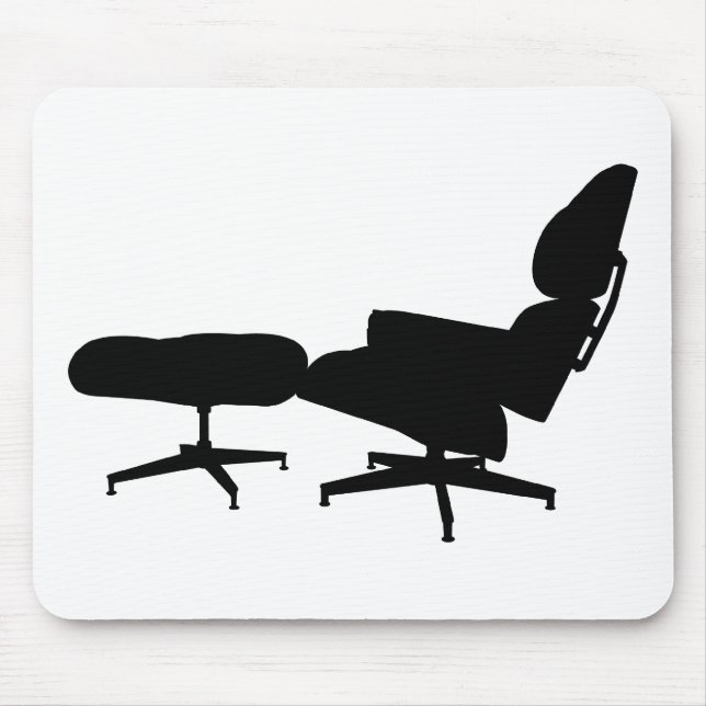 Eames Lounge Chair & Ottoman Mouse Pad (Front)