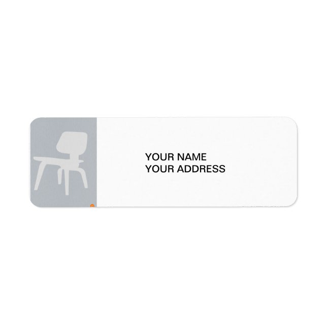 Eames Plywood Chair Label (Front)