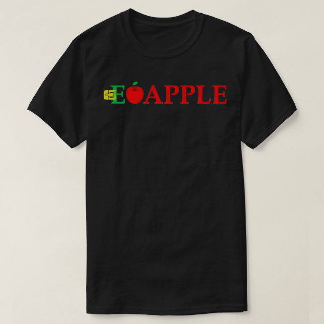 Eapple 69 T-Shirt (Design Front)