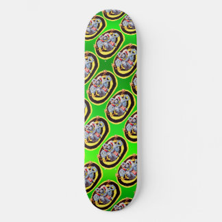 Ear Assaulting Wicked Mad Devil Sound System Skateboard