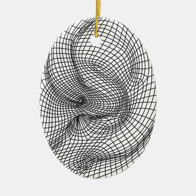 ear ceramic ornament (Front)