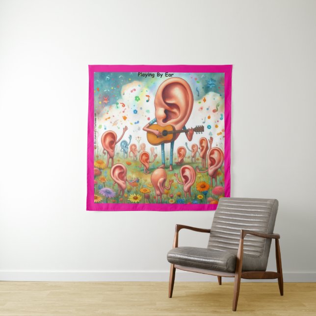 Ear Guitar Recital: Playing By Ear Tapestry (In Situ)