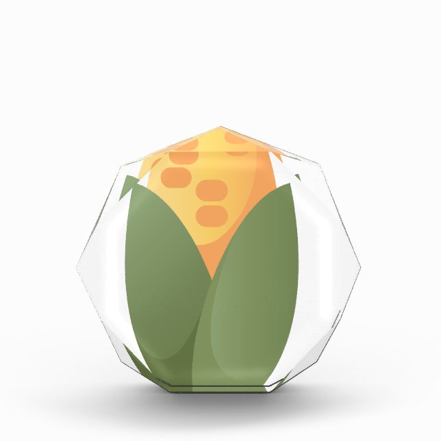 Ear Of Corn Acrylic Award (Front)