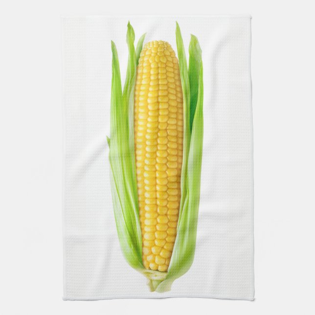 Ear of corn kitchen towel (Vertical)