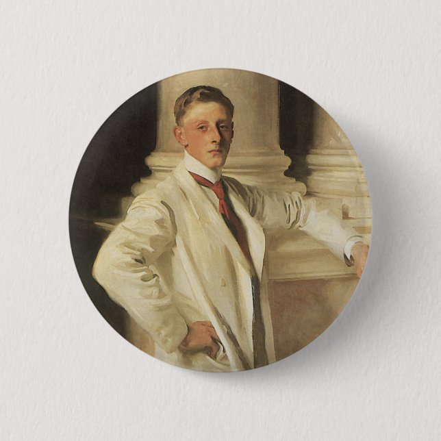 Earl of Dalhousie by John Singer Sargent Button (Front)