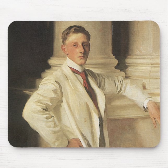 Earl of Dalhousie by John Singer Sargent Mouse Pad (Front)