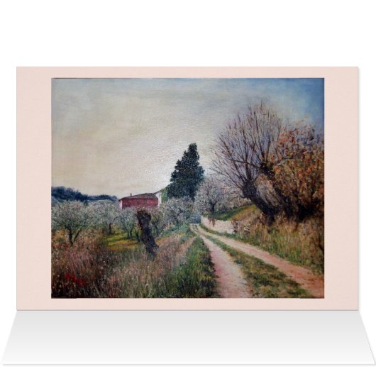 EARLIEST SPRING IN VERNALESE / Tuscany Landscape (Inside Horizontal (Top))