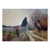 EARLIEST SPRING IN VERNALESE / Tuscany Landscape (Front Horizontal)