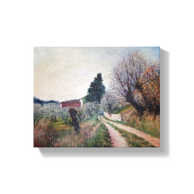 EARLIEST SPRING IN VERNALESE / Tuscany Landscape