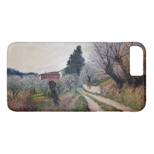 EARLIEST SPRING IN VERNALESE  Tuscany Landscape iPhone 8 Plus7 Plus Case