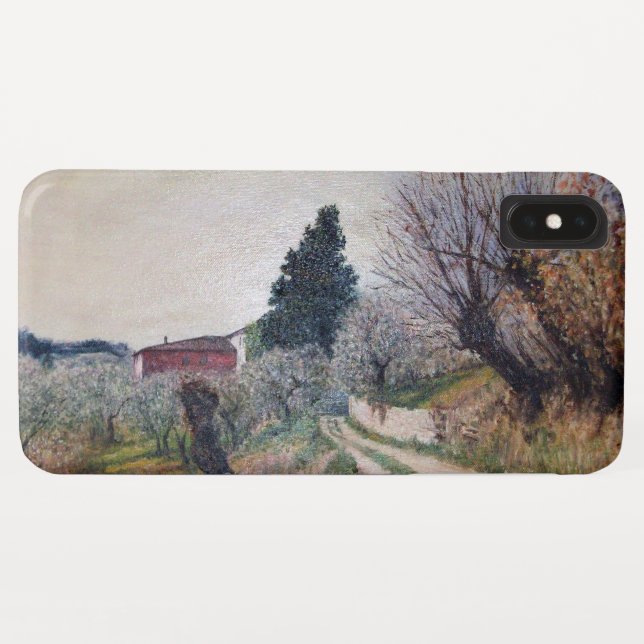 EARLIEST SPRING IN VERNALESE / Tuscany Landscape Case-Mate iPhone Case (Back (Horizontal))