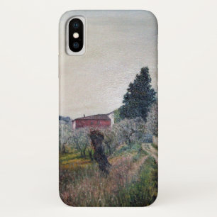 EARLIEST SPRING IN VERNALESE / Tuscany Landscape iPhone X Case