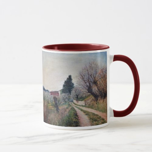 EARLIEST SPRING IN VERNALESE  Tuscany Landscape Mug