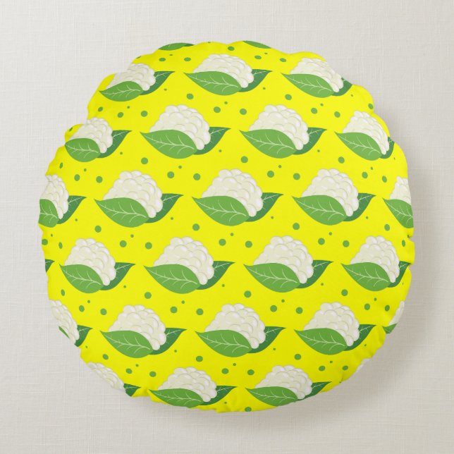 EarliSnow Round Pillow (Front)