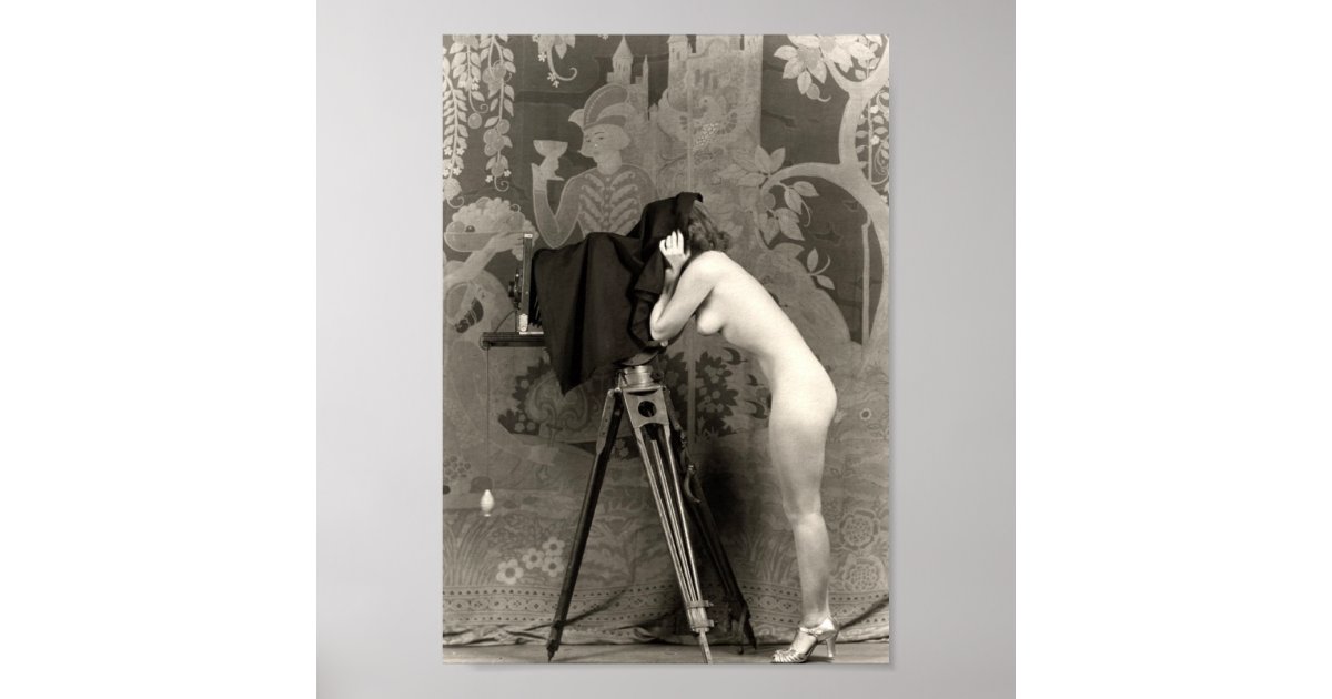 Early 1900s French Postcard Poster | Zazzle.com