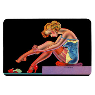 early 1940s Delightful pin-up girl Magnet