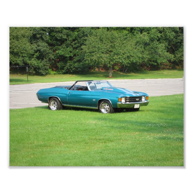 Early 1970's Chevy Chevelle Photo Print (Front)