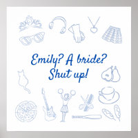 Early 2000's Movie Princess Bachelorette Custom