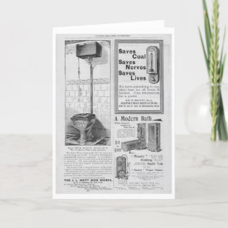 Early 20th Century Advertising Card