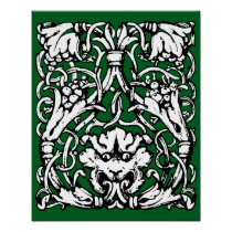 Early 20th Century Knotwork Lion