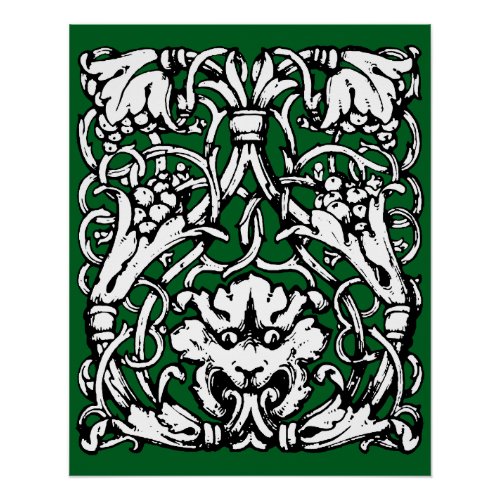 Early 20th Century Knotwork Lion