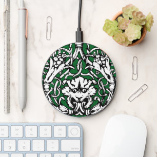 Early 20th Century Knotwork Lion Wireless Charger