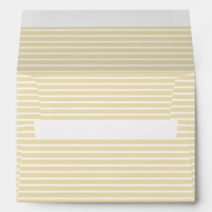 Early Autumn Refined Stripes Golden Wheat ll Envelope